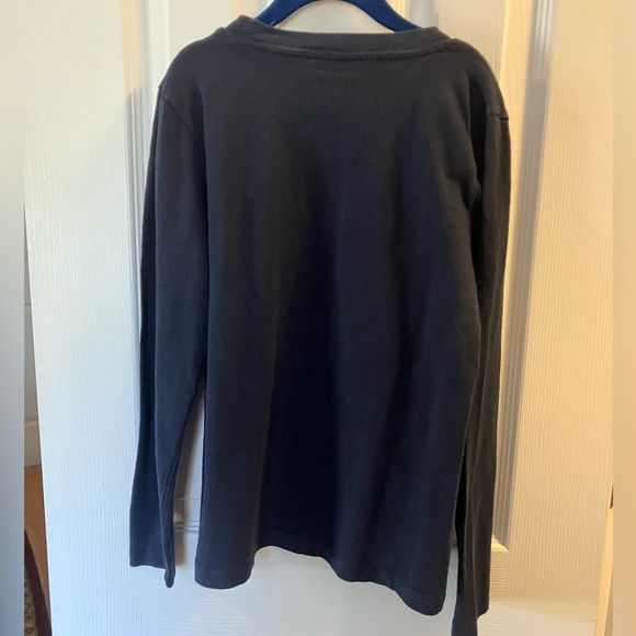 J. Crew/Crewcuts Girls Long sleeve Nacy T-shirt with Deer Applique Sz 12 - Picture 2 of 7